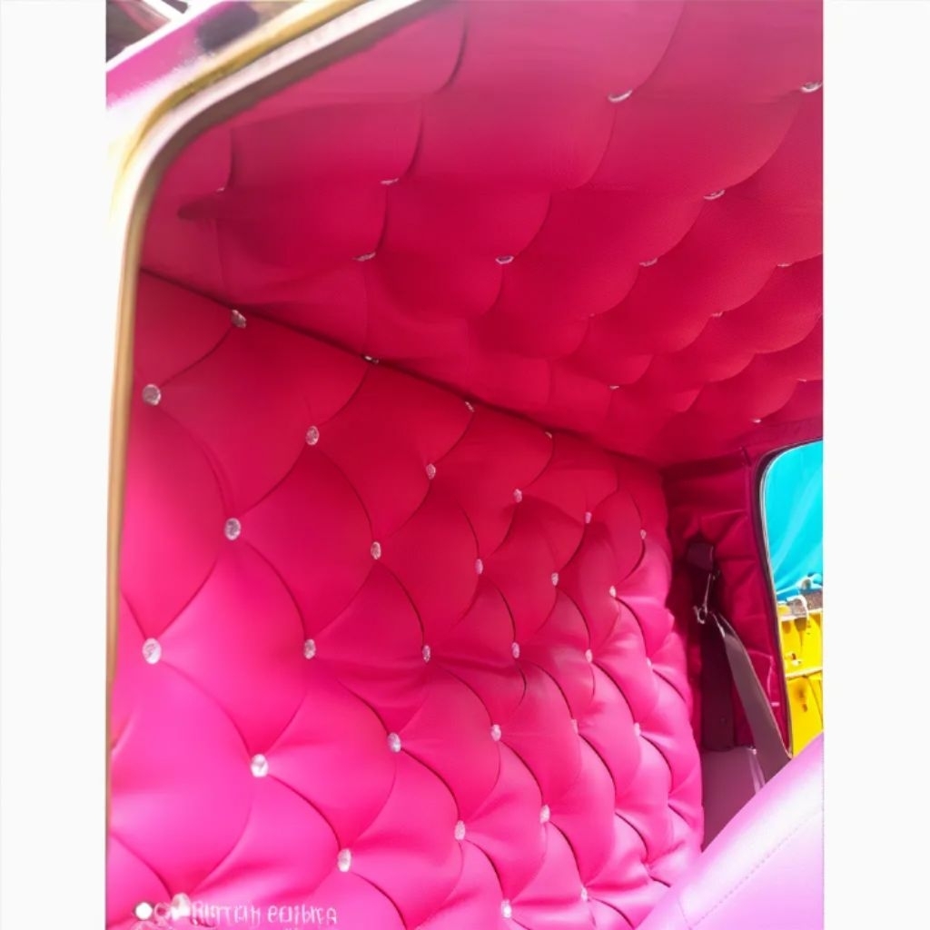 Alas Plafon & Kabin Variasi Sofa Untuk Mobil Truk Canter, Elf, Hino.