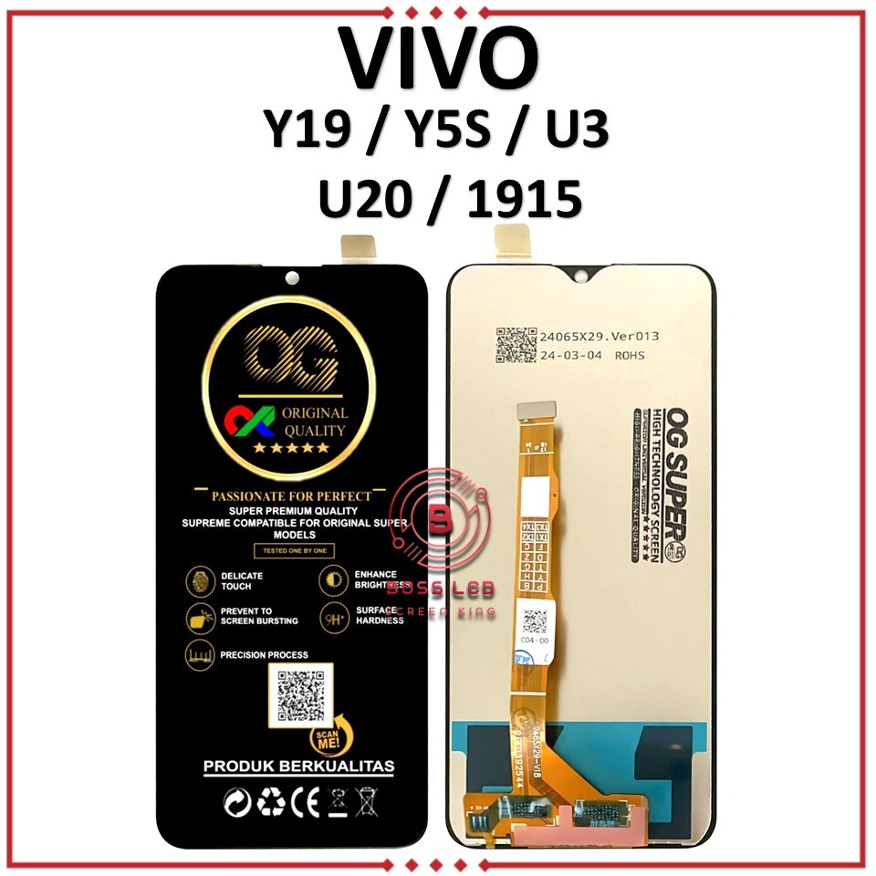 LCD TOUCHSCREEN VIVO Y19 VIVO 1915 / LCD VIVO Y5S / LCD VIVO U3 ORIGINAL