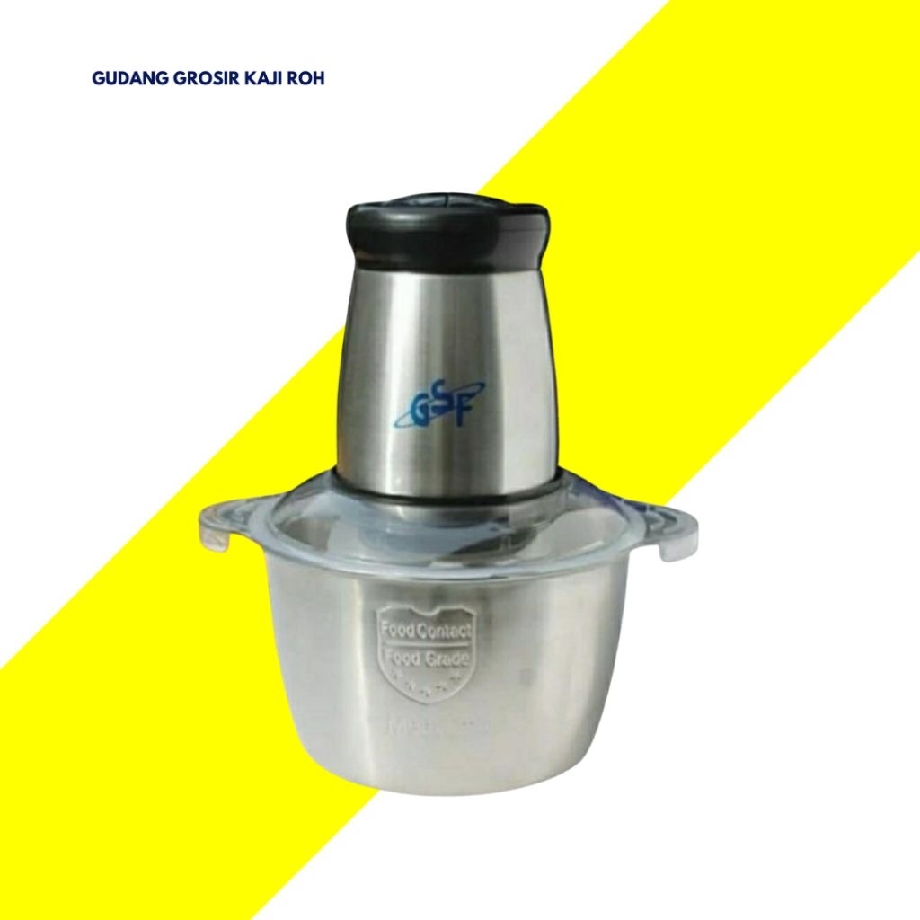 CHOPPER DAGING STAINLESS / GILINGAN SERBAGUNA / GILINGAN DAGING GSF 3802