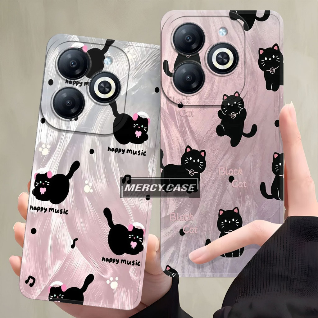 [MRC] Casing HP Infinix Smart 8 Smart 8 Pro Hot 40i Tecno Spark 20 20C Itel P55 4G Case Procamera Si