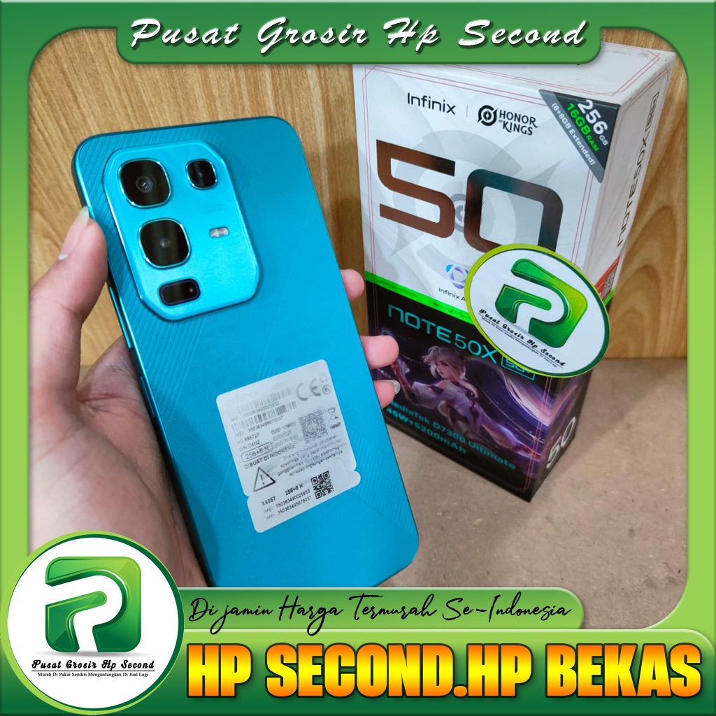 Infinix Note 50x 5G Ram 8 Rom 256GB ( Second )