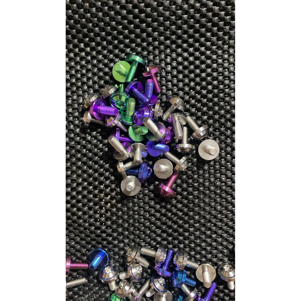 baut titanium body motor klx,crf,tril dan lainya