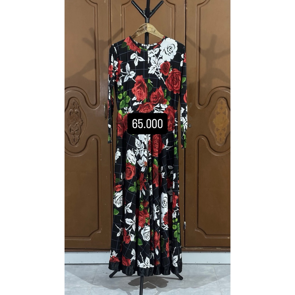 Gamis Spandek Jersey Tebal