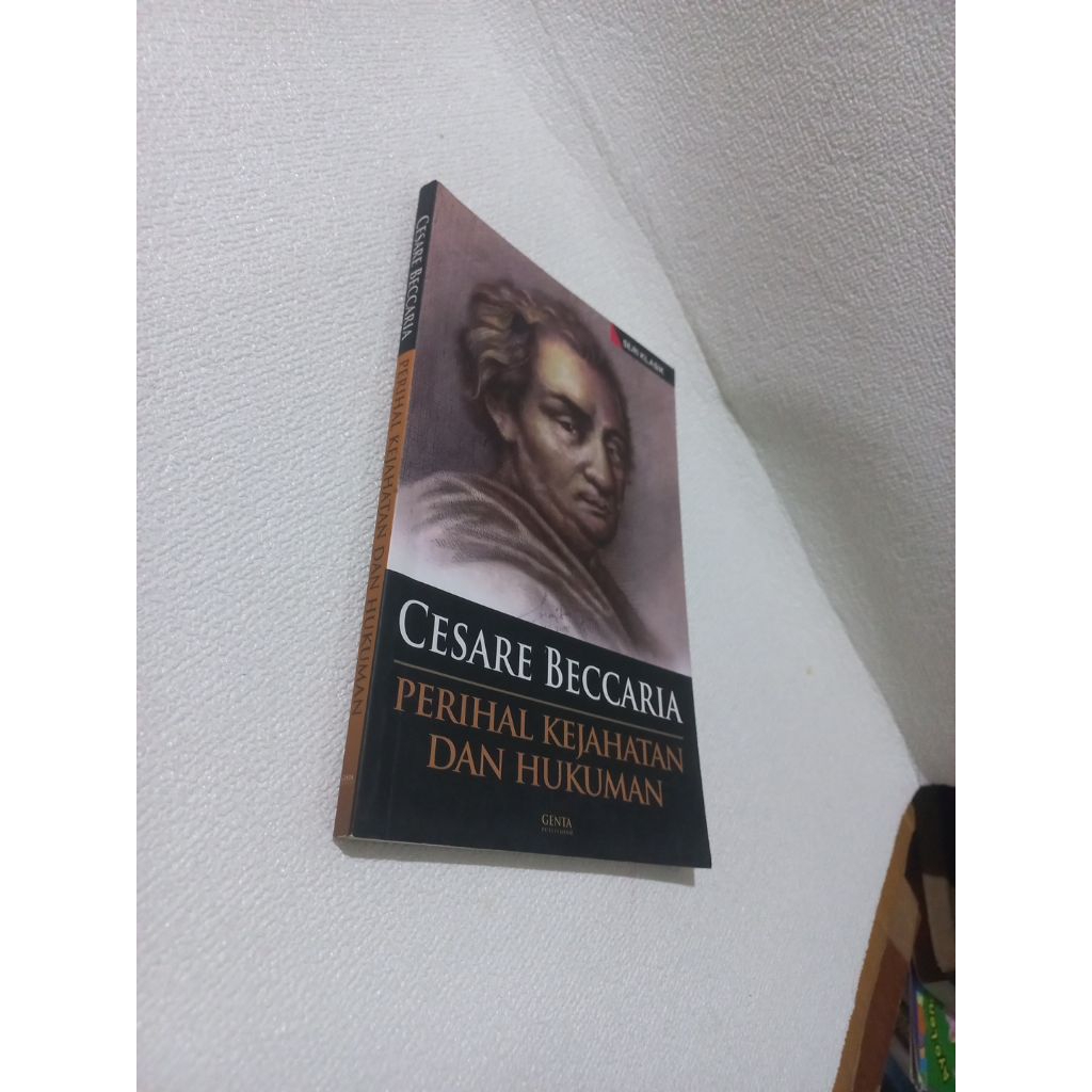 Buku Cesare Beccaria Perihal Kejahatan Dan Hukuman original