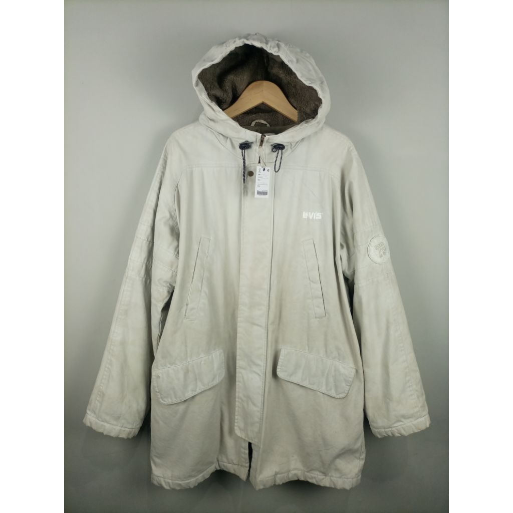 Jaket Levi's San F.r.a.n.c.i.s.c.o_Jaket Levis Parka Denim Tebal Original_Size Masuk XL