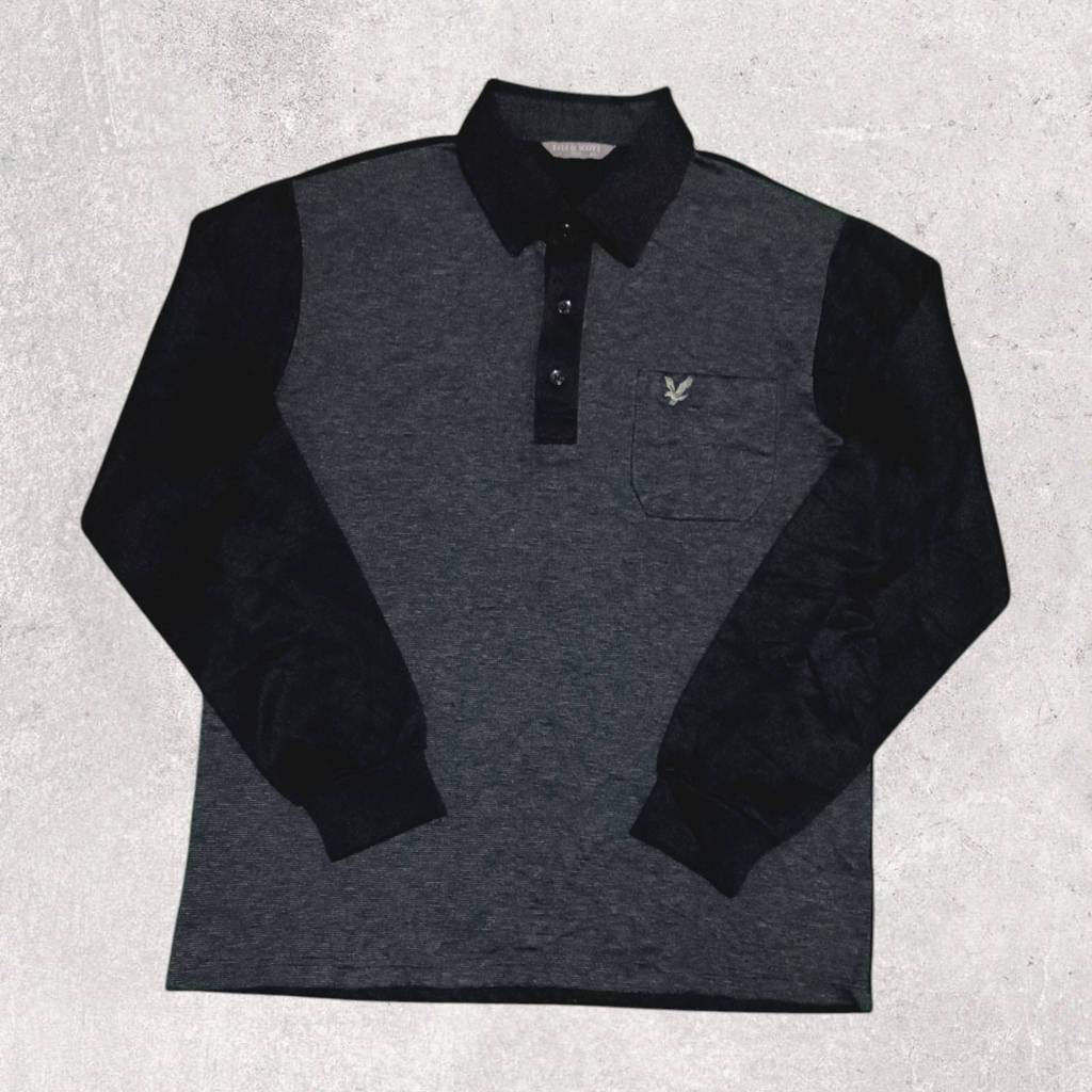 POLO SHIRT BY LYLE & SCOTT LONG SLEEVE