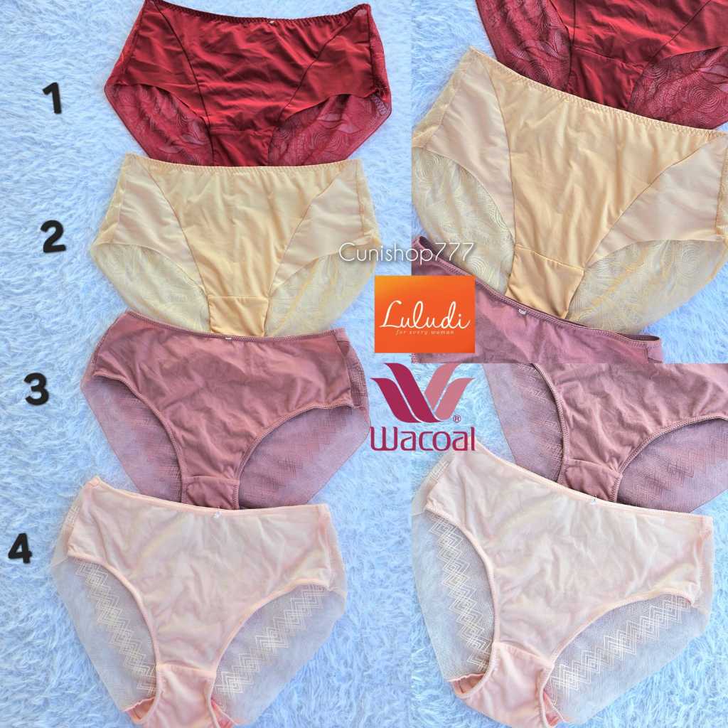 WACOAL LULUDI CELANA DALAM WANITA LACE PREMIUM SIZE M L LL XL EL XXL PANTY CD RENDA LP 4823 IP 3206
