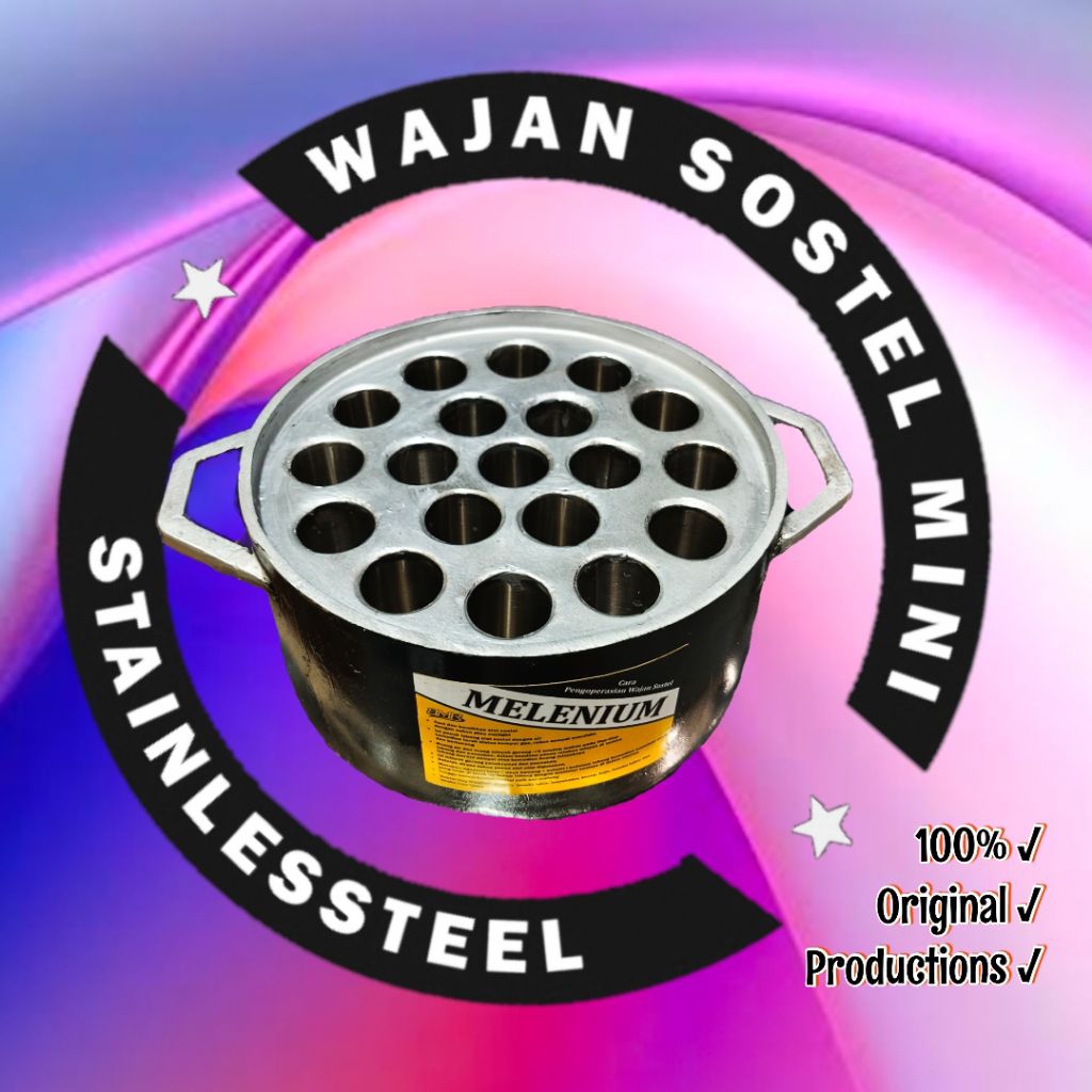 WAJAN SOSTEL MINI  MELENIUM19 LUBANG