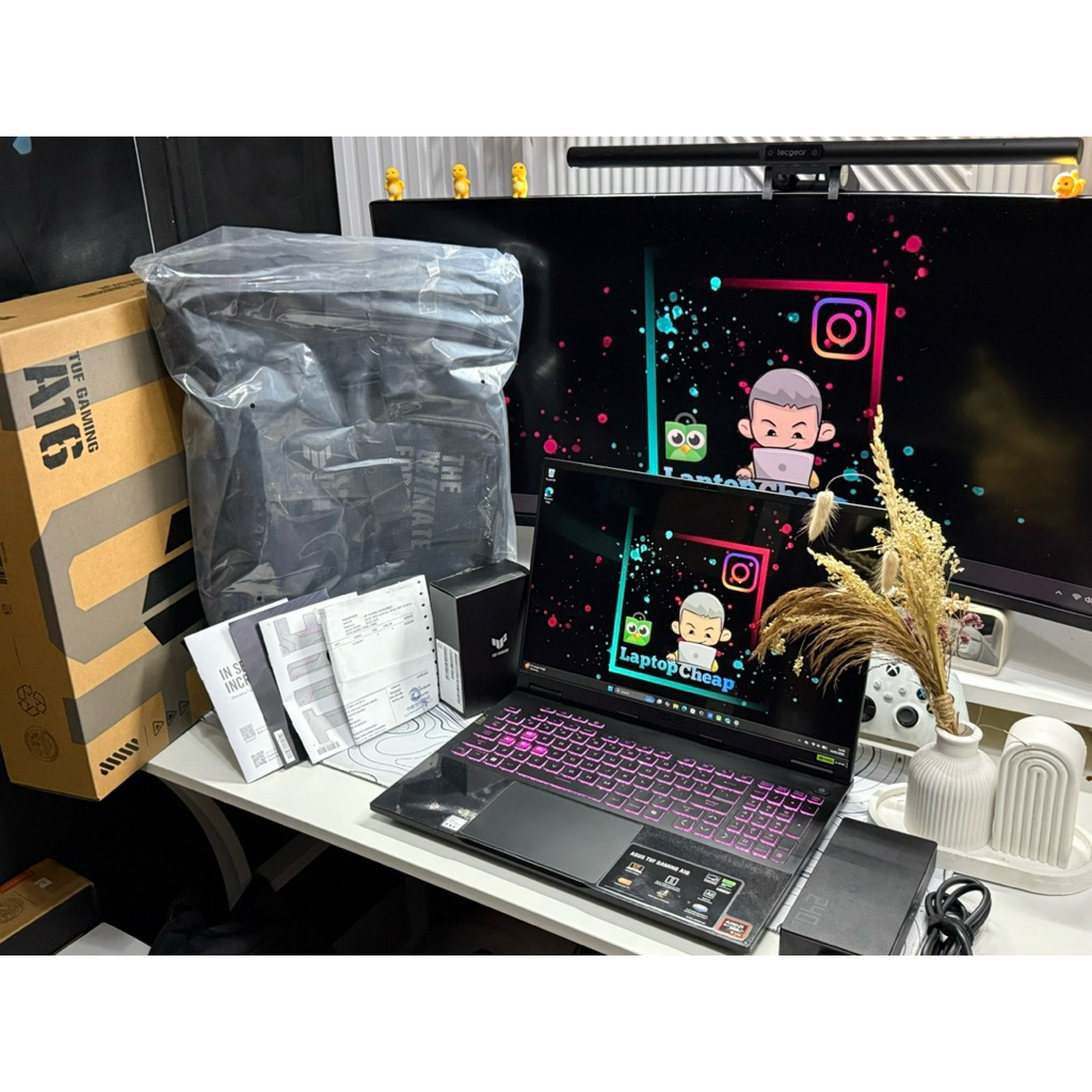 Asus TUF A16 FA608WV Ryzen Ai 9 HX 370 RTX 4060 Ram 32GB Second Likenew