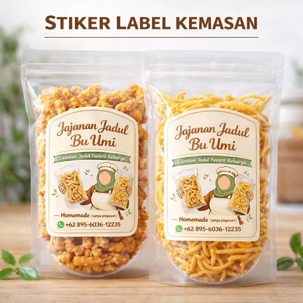 Cetak stiker produk/cetak stiker/cetak stiker label kemasan murah/Stiker Label Kemasan/Stiker produk