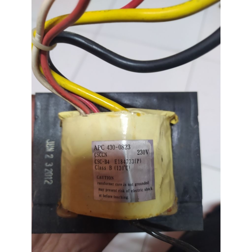 Trafo bekas UPS APC 1100 normal