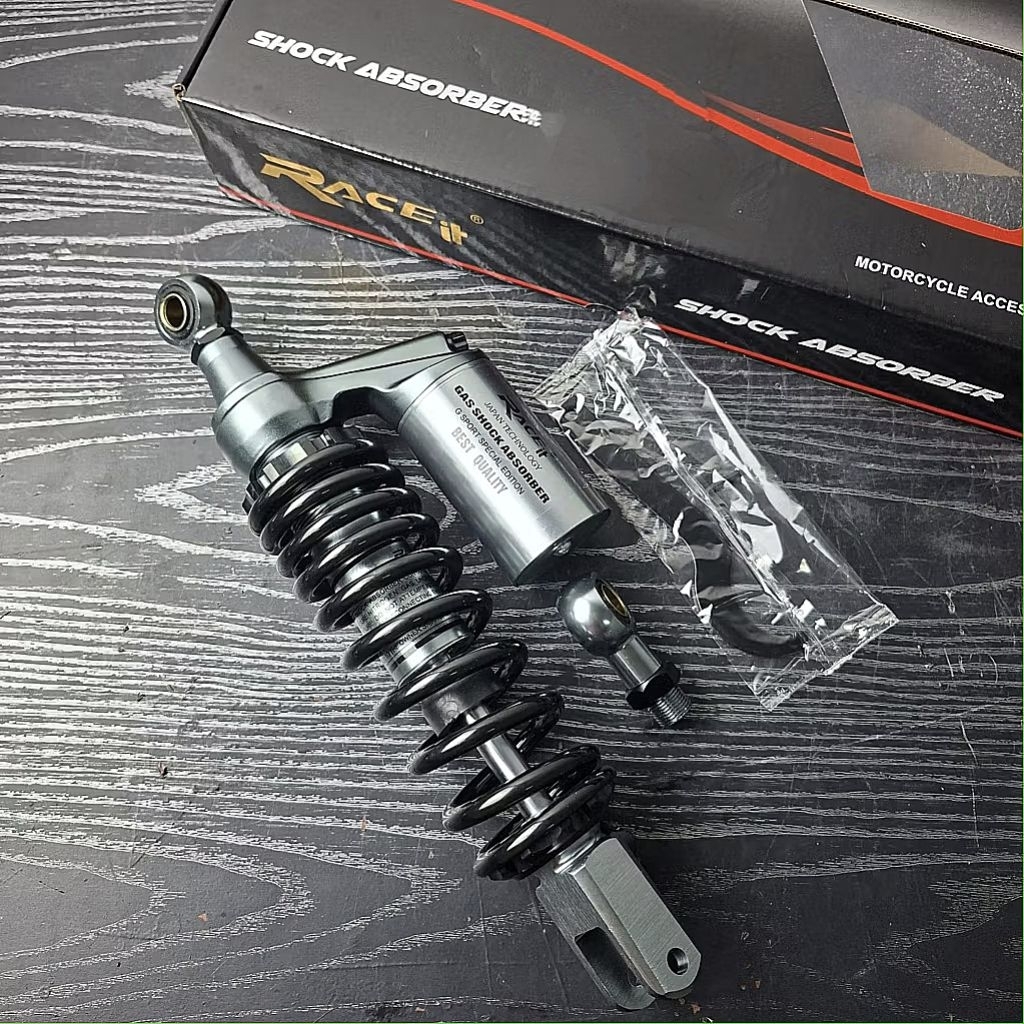 Race It 02 Shockbreaket Tabung Atas Motor Matic Uk 310mm & 330mm Model GOG YSS  Vario Scoopy Fino Mi