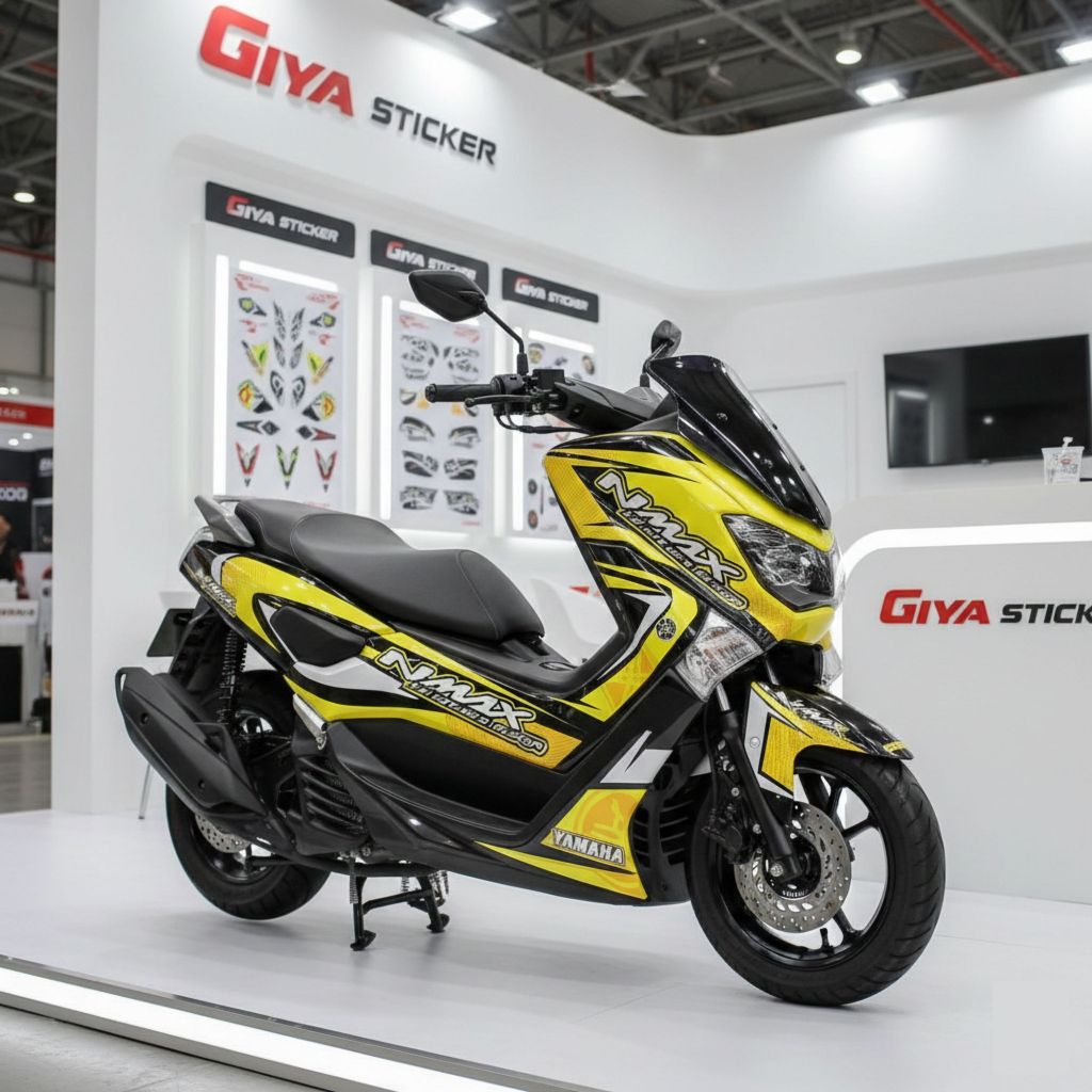 Decal Stiker Yamaha Nmax old lama 2016 2017 2018 2019 Full Body FullBlok Decal stiker Full Body Nmax