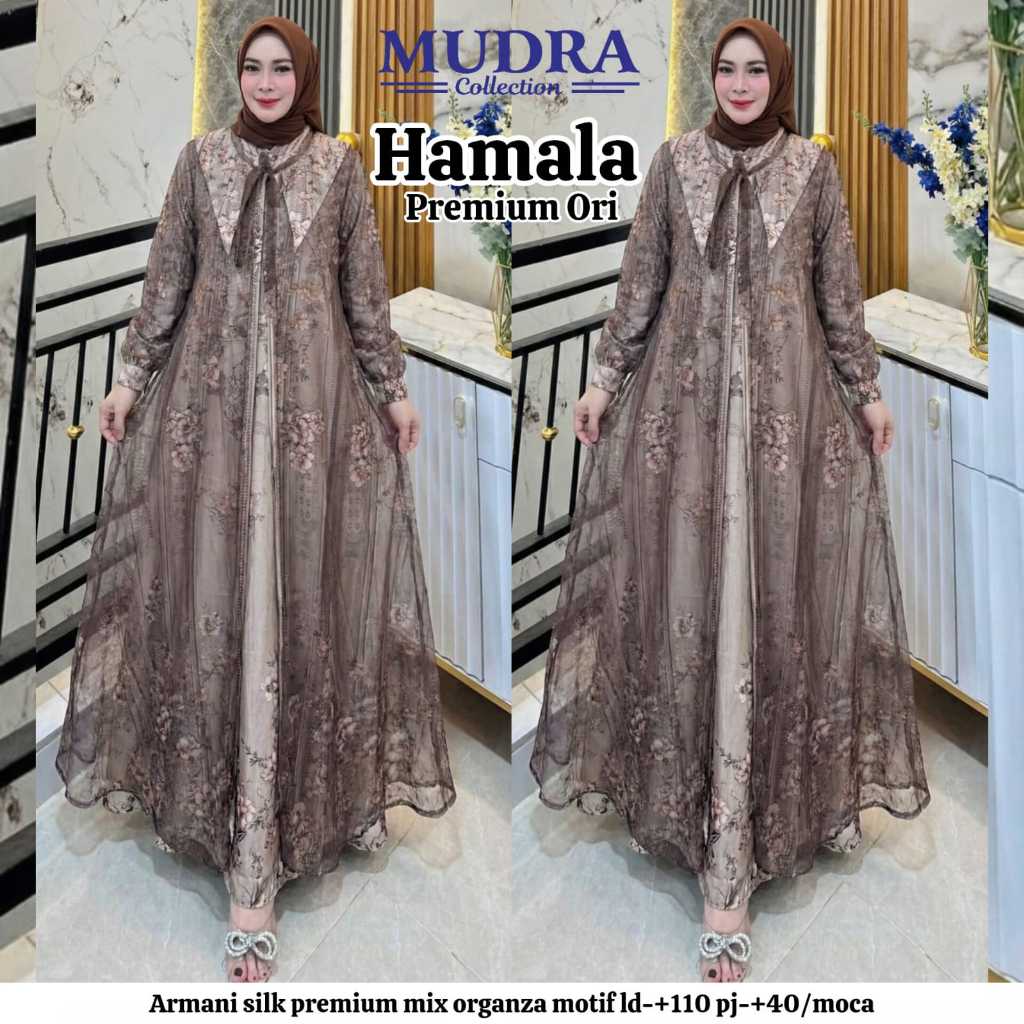Gamis Mudra Collection / Gamis Terbaru / Gamis Wanita / Gamis Premium / Hamala / Mudra Hijab