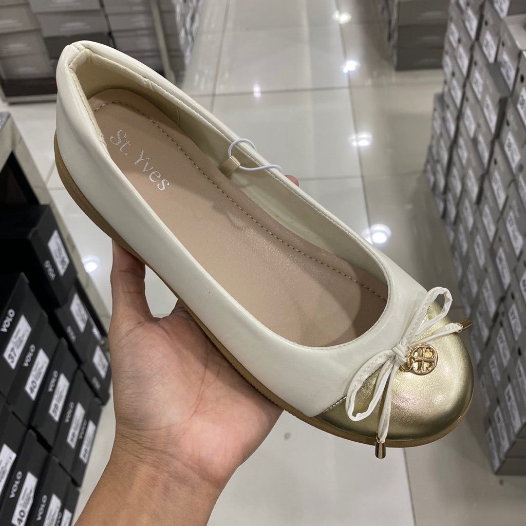 ST YVES SEPATU WANITA FLAT SHOES SOL EMPUK NYAMAN DIPAKAI