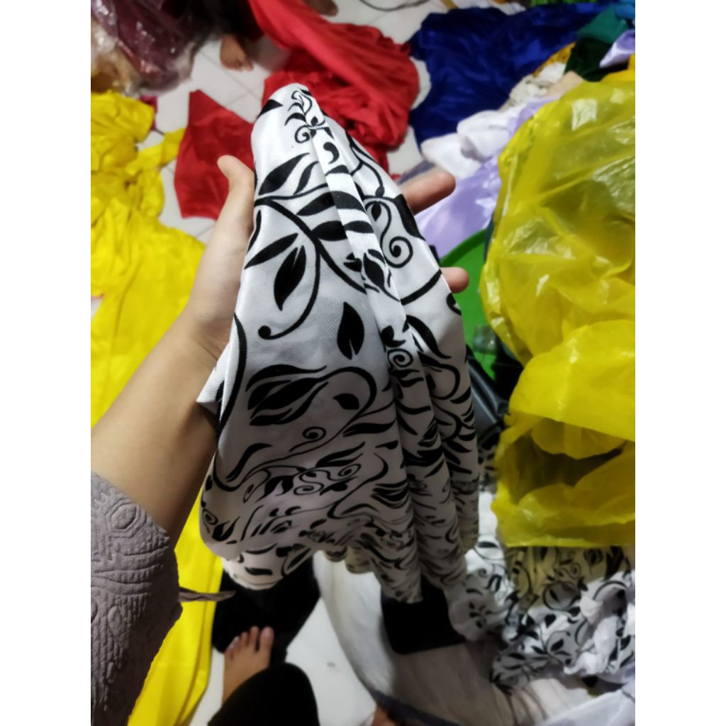 cover meja prasmanan taplak batik txlxp 75cm x 80cm x 175cm fullset