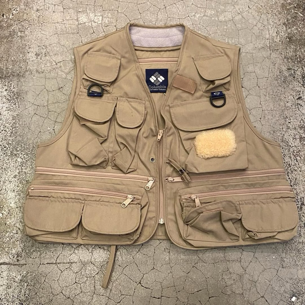 Vest VTG COLUMBIA 90s tactical fishing