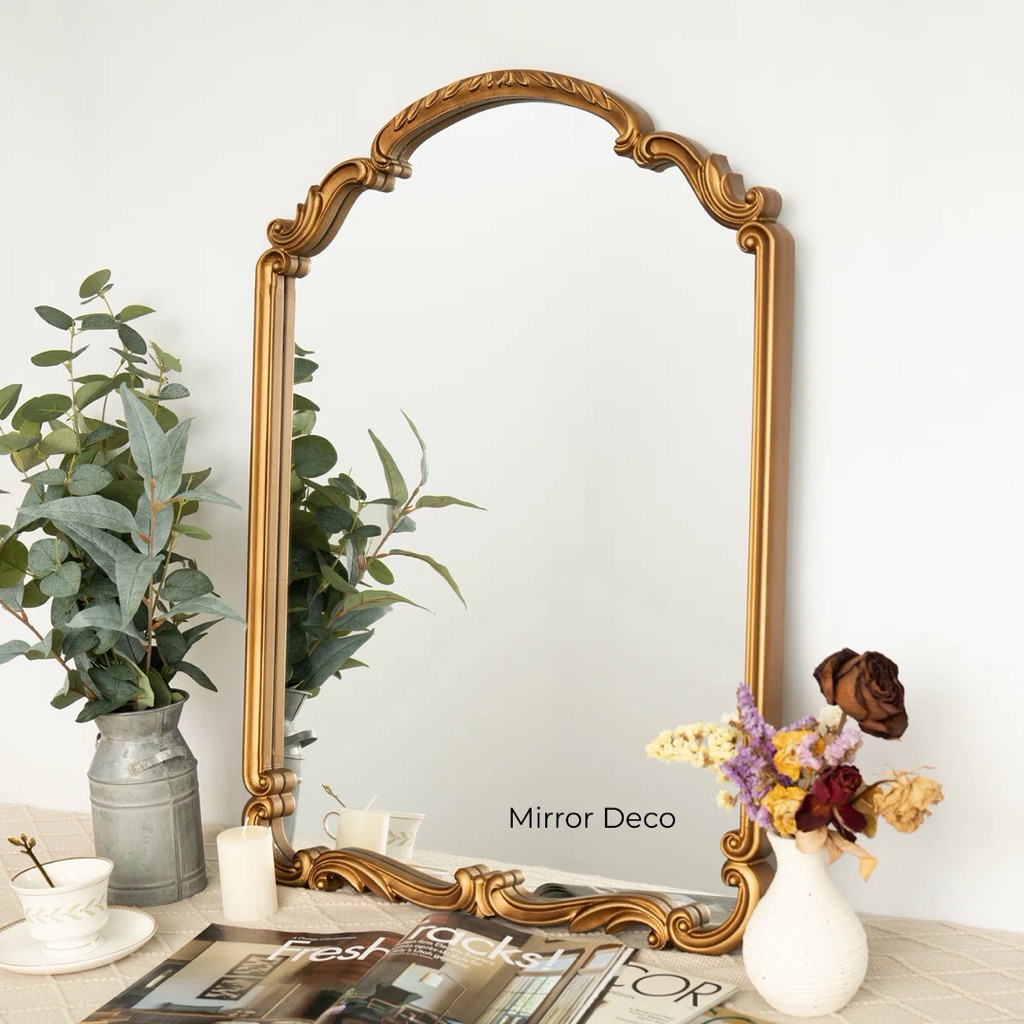 standing mirror / mirror antique / mirror vintage / mirror wall / cermin dinding