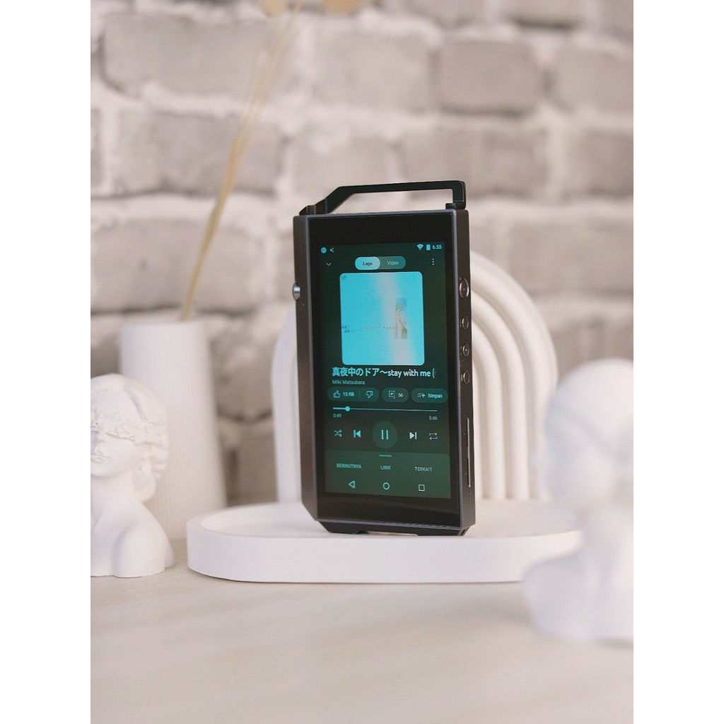HiRes DAP (Digital Audio Player) Pioneer XDP-100R Abu-abu Metalik Bekas