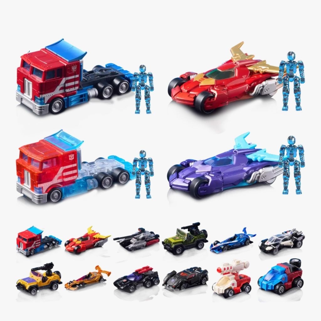 Blokees Wheels C01 Roll Out Transformer - Optimus Prime Rodimus Prime Megatron Secret Rare