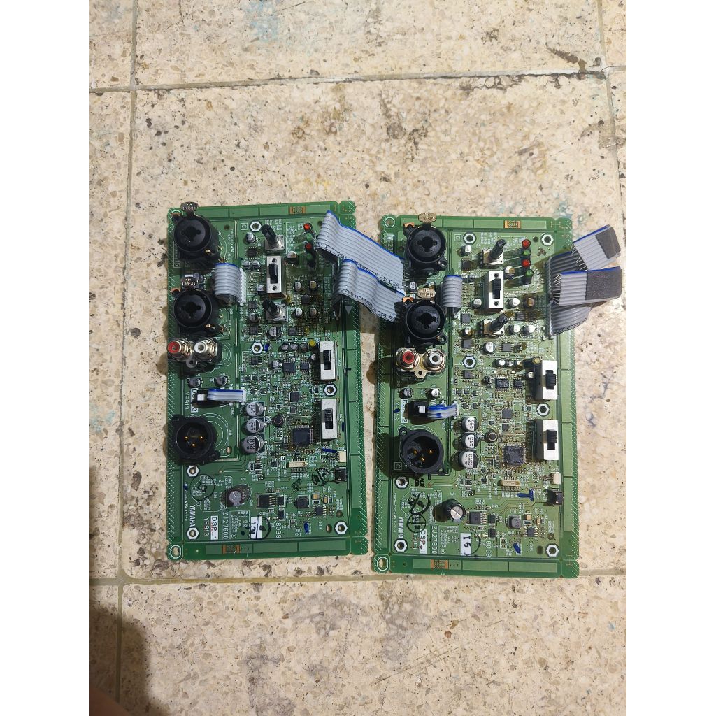 power panel amplifier mesin active yamaha dbr 10 12 15 Normal