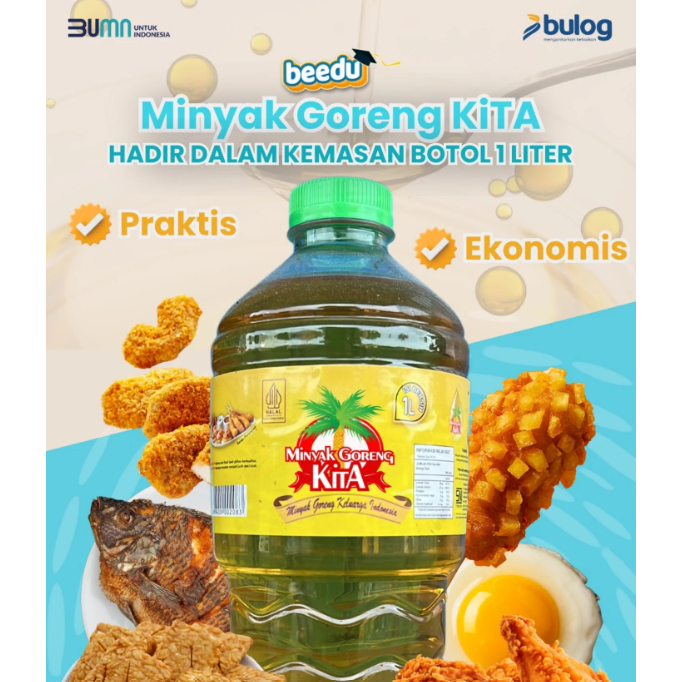 Minyak Goreng Kita Botol 1liter