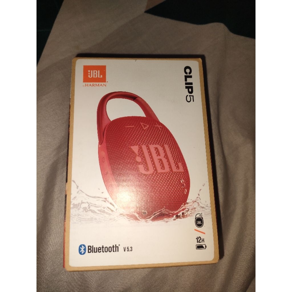 Speaker Bluetooth JBL Clip 5 Ori