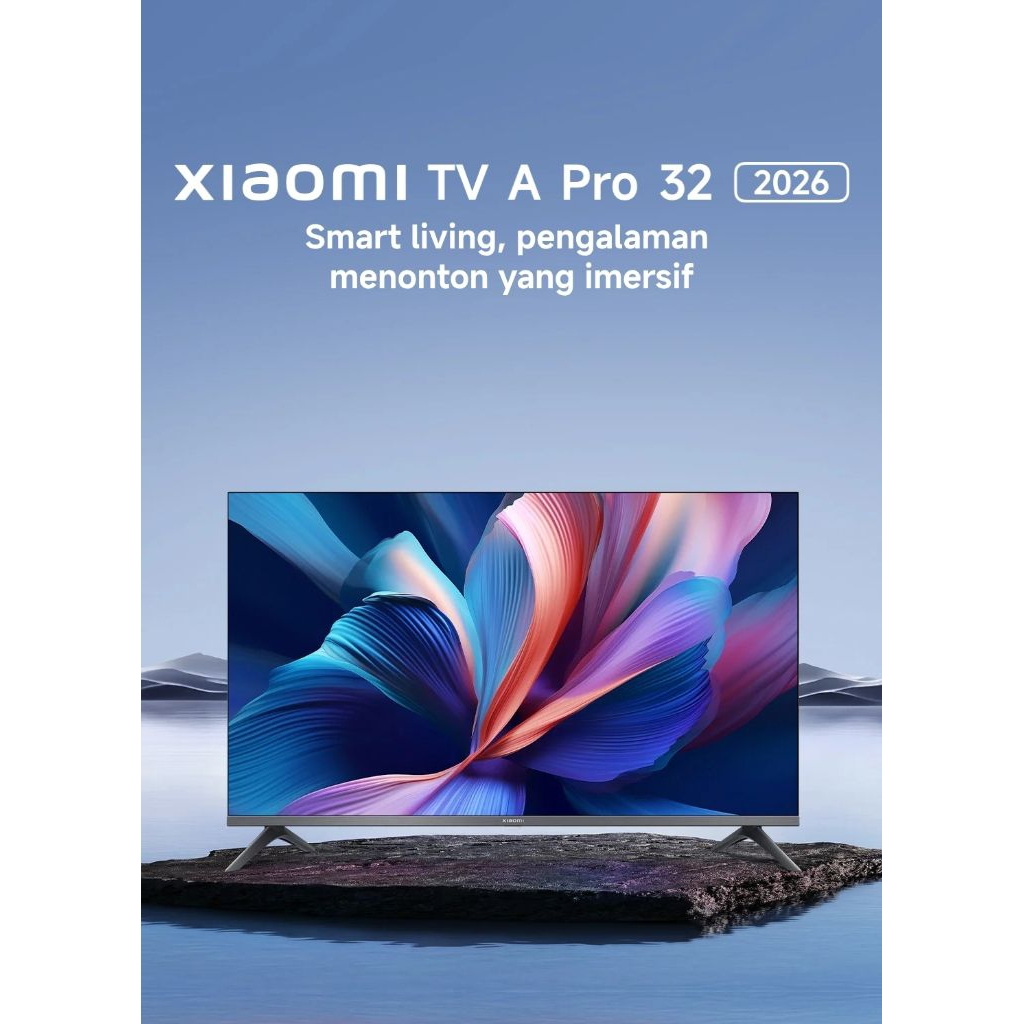 (Khusus Wilayah Kota Palembang)Xiaomi Tv A Pro 32 2026, Google TV Xiaomi 32inch, Xiaomi 32" Google T