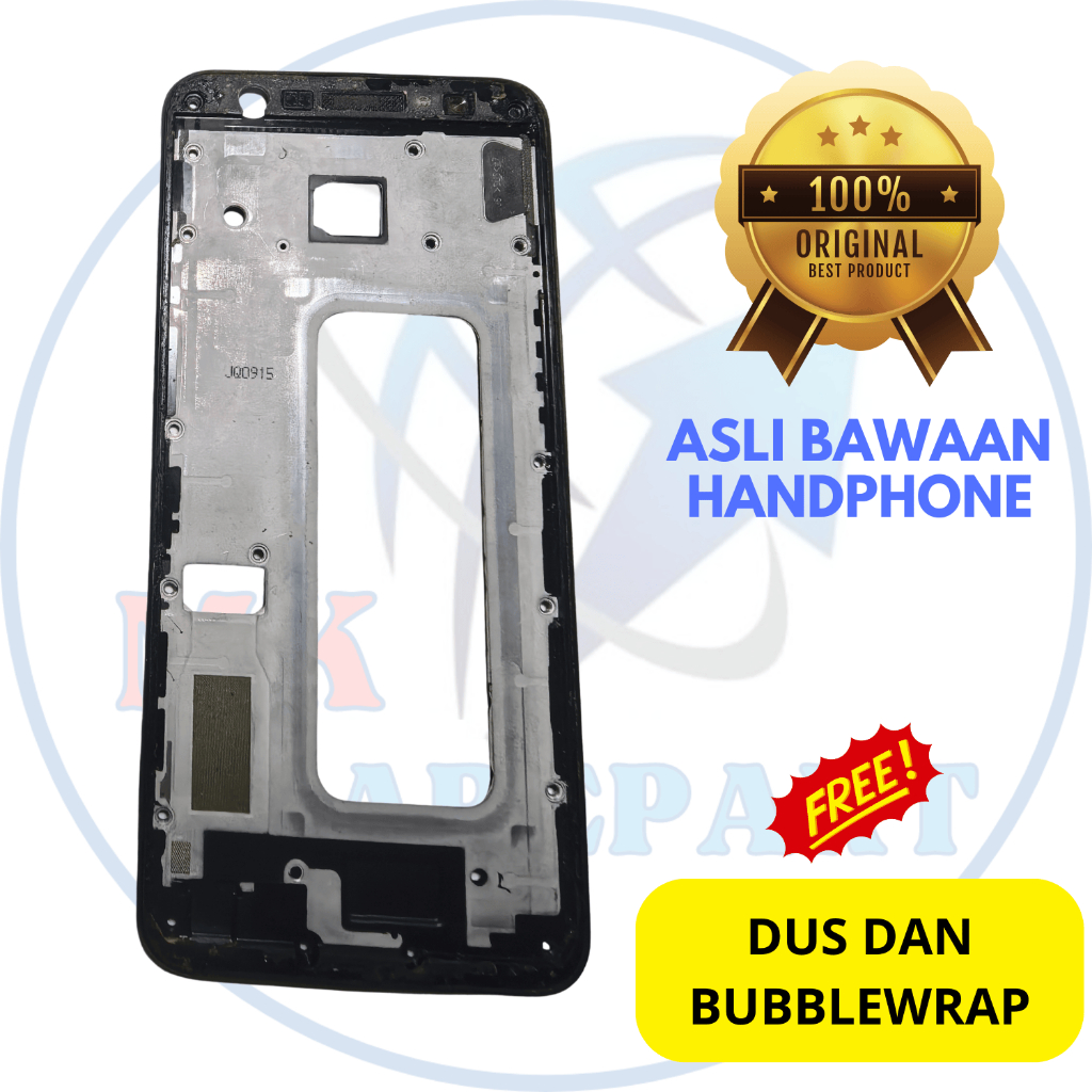 Frame tatakan lcd hp samsung j6 plus - asli original - copotan cabutn bawaan