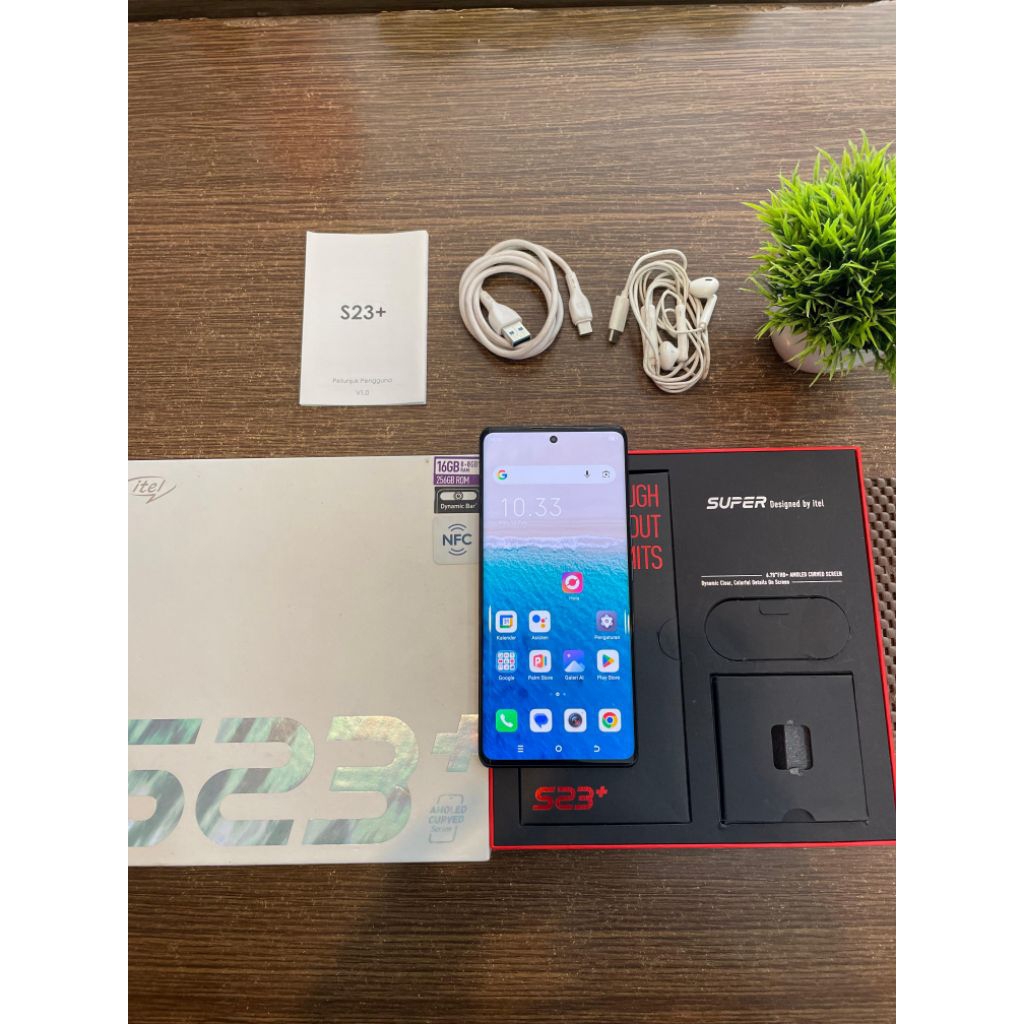 itel s23+ 8+8/256 second mulus