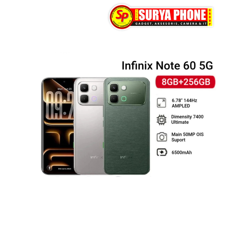 INFINIX NOTE 60 RAM 8GB|256GB
