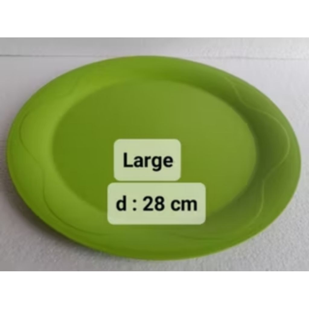 Oh dessert plate Tupperware