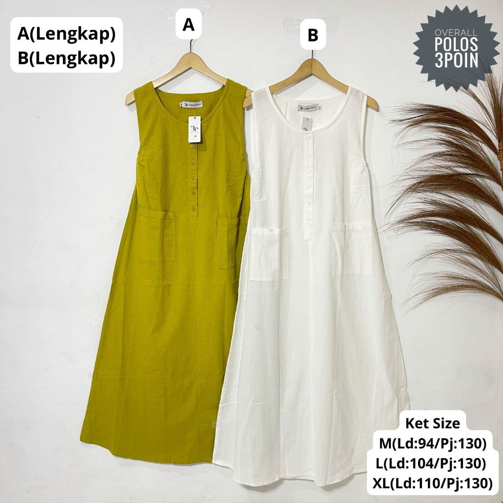 OVERAL POLOS DEWASA 3 POINT ORIGINAL