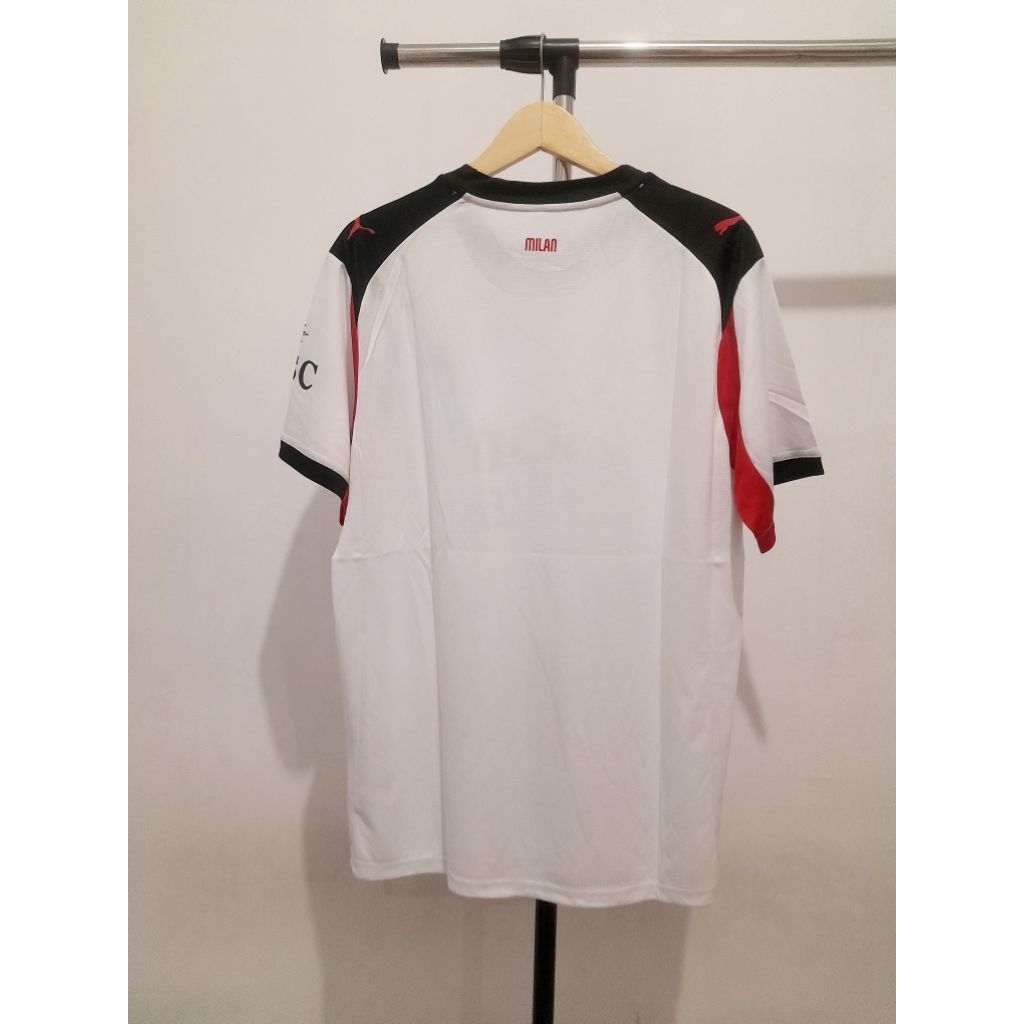 Jersey Bola Grade Ori Thailand Mln Putih Away