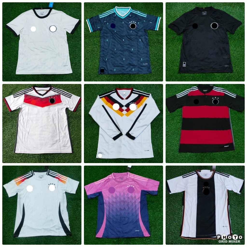 RETRO JERMAN HOME AWAY ANNIVERSARY JERSEY BAJU BOLA PIALA DUNIA 2022 2024 2026 GRADE ORI JUMBO XXL 2
