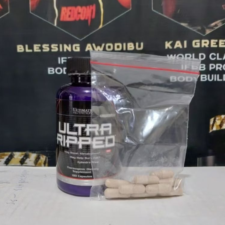Ultra Ripped 1 Kapsul Eceran Ultimate Nutrition Pembakar Lemak Ultra Ripped