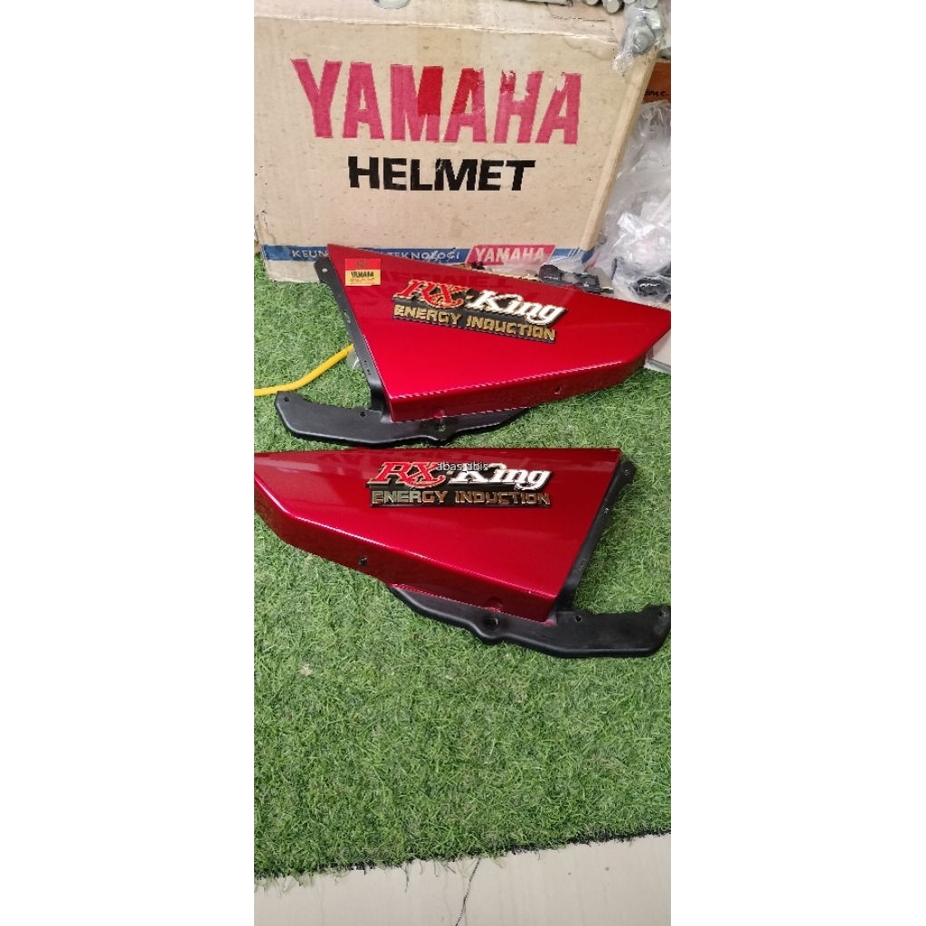 box aki rx king cover samping rx king 1983 merah original nos
