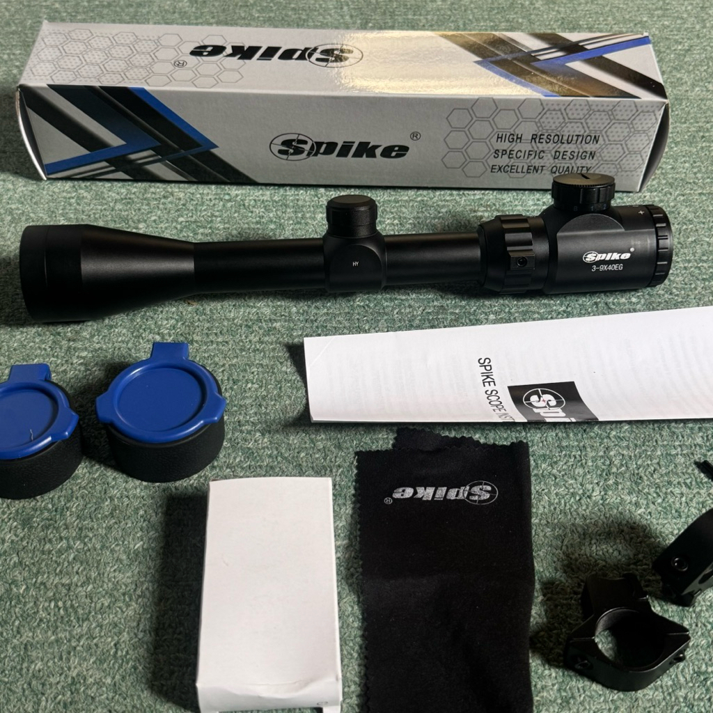 Telescope spike 3-9x40 mildot