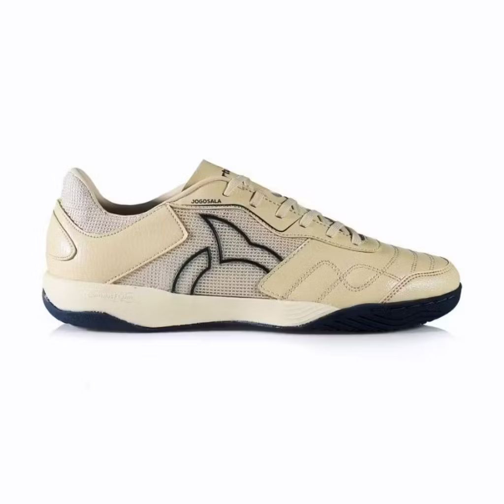 Ortuseight Sepatu Futsal Jogosala Strive - Beige/Navy