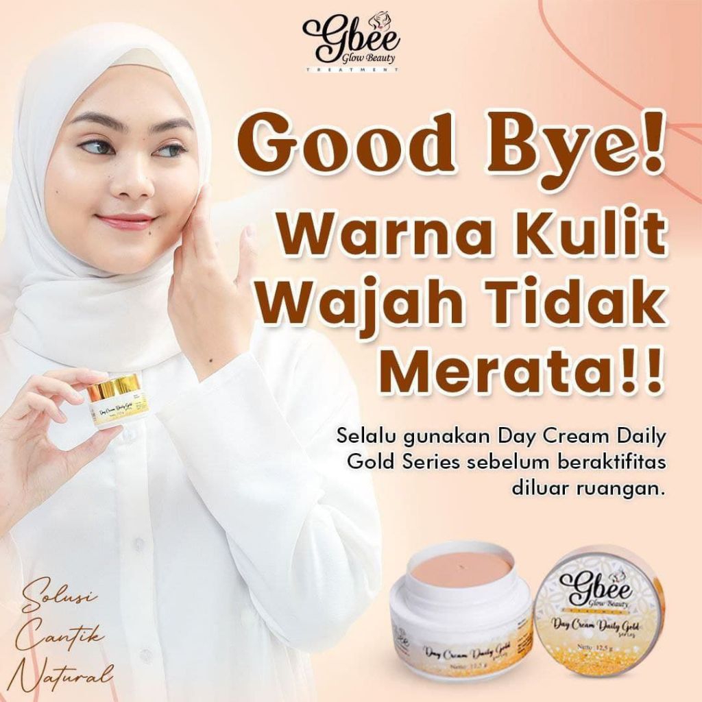 DAY CREAM GOLD GBEE GLOW BEAUTY