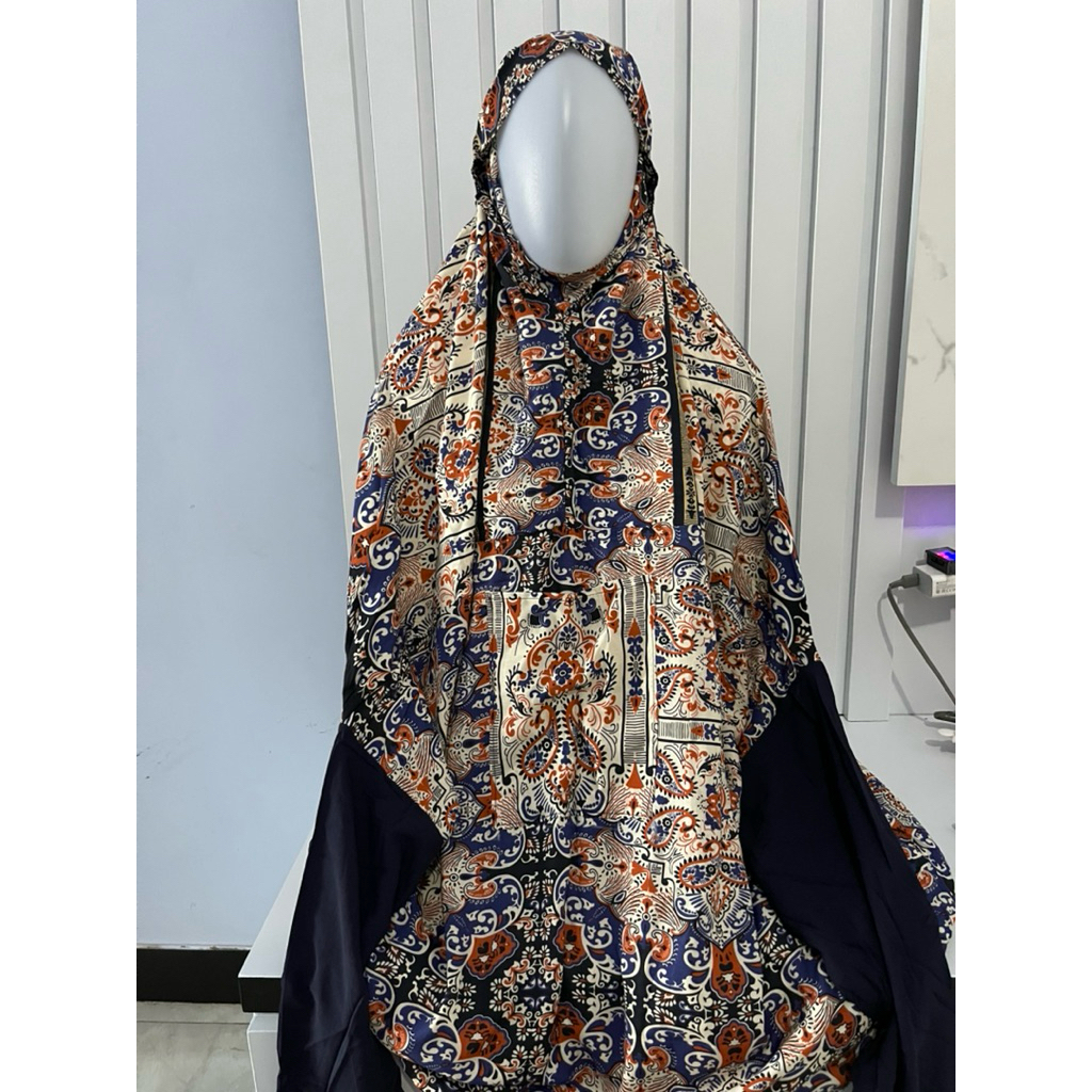 mukena HAdramaut Motif