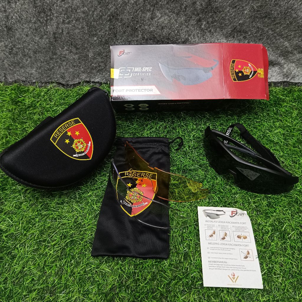 Kacamata Tactical Jatah RESERSE POLRI 2025 / Kacamata Tactical Jatah POLRI