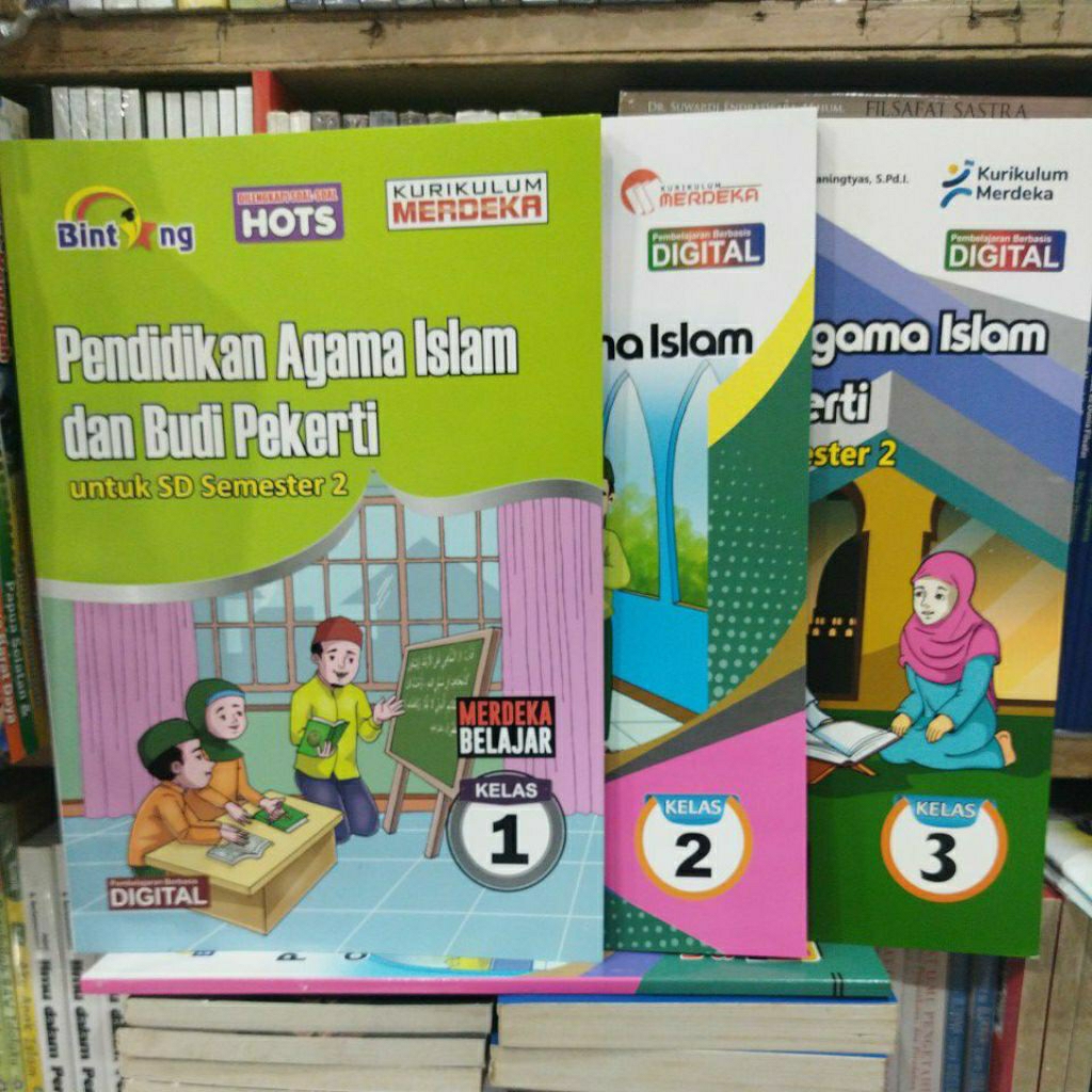 PENDIDIKAN AGAMA ISLAM dan BUDI PEKERTI - BINTANG - SD/MI Kelas 1, 2, 3, Semester 2