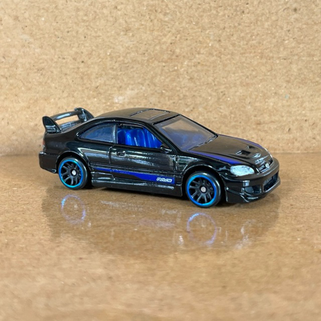 HOT WHEELS HONDA CIVIC SI BLACK LOOSE FROM JDM PACK