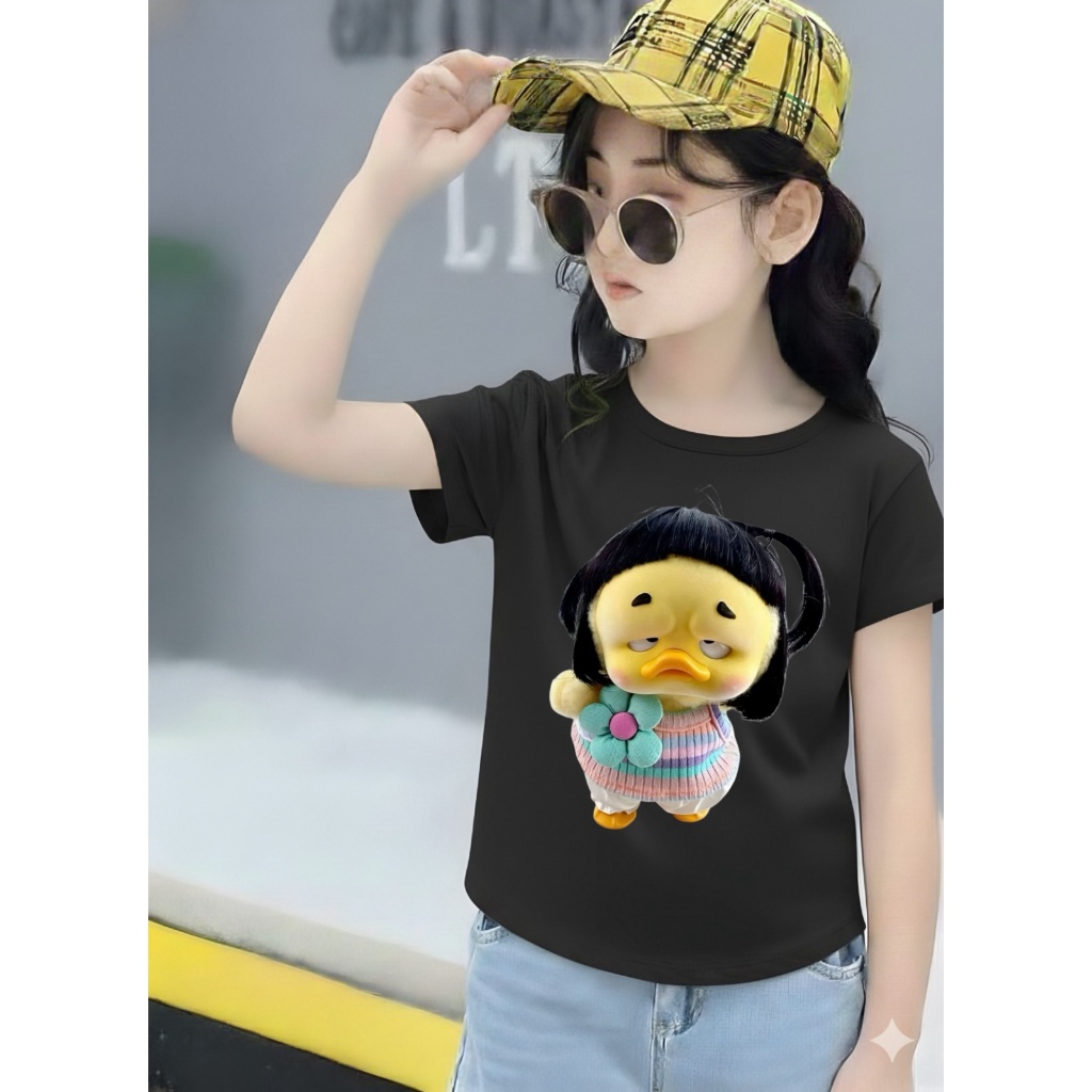 KAOS BOCAH kaos oval oversize anak perempuan spandek oval judes