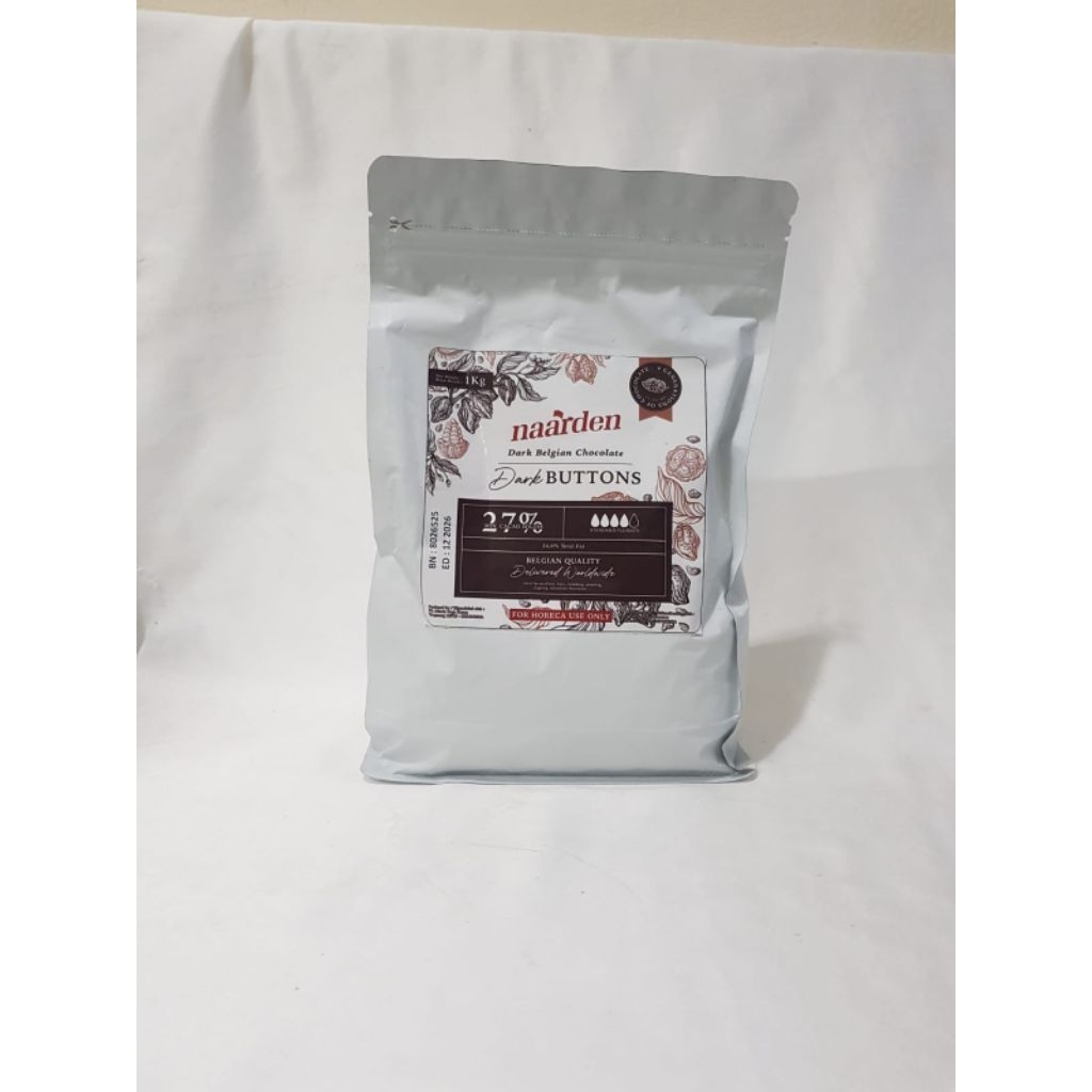 Naarden Dark Belgian Chocolate 27%(chips)1kg