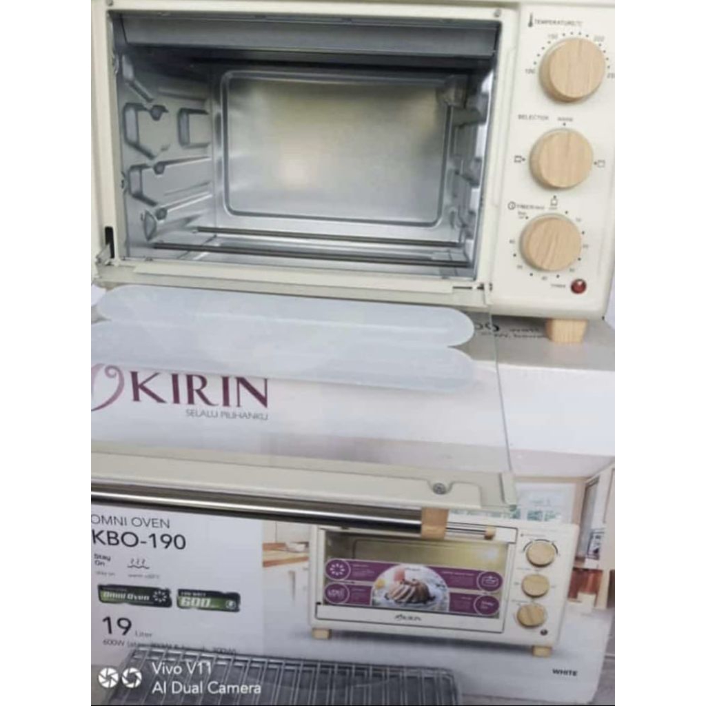 Oven kirin 19 liter, 600 watt