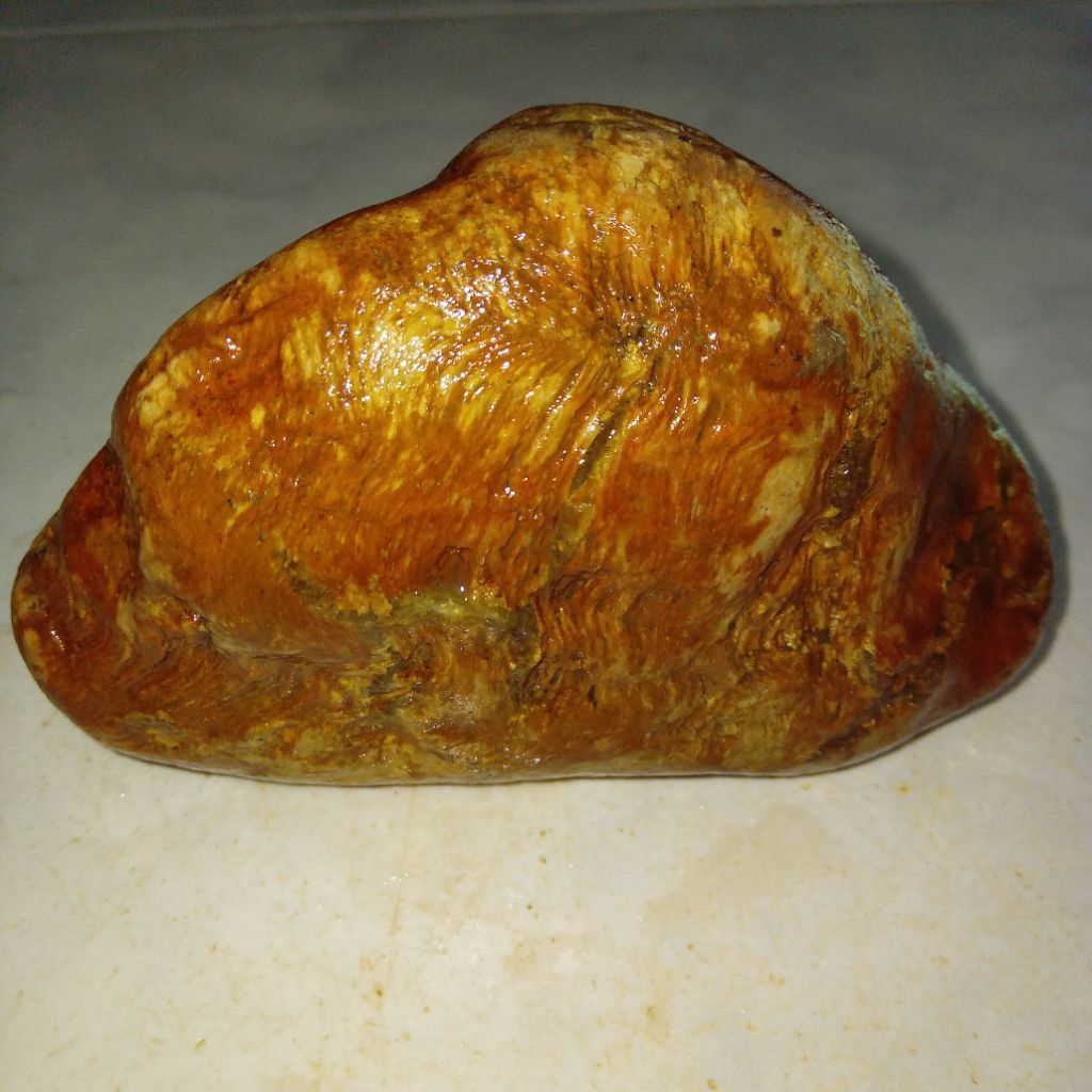 Natural Batu Motif Bulu Harimau Sumatera Langka