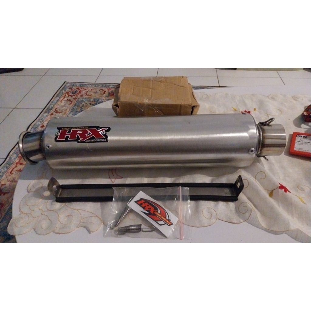 Knalpot HRX Original inlet 50