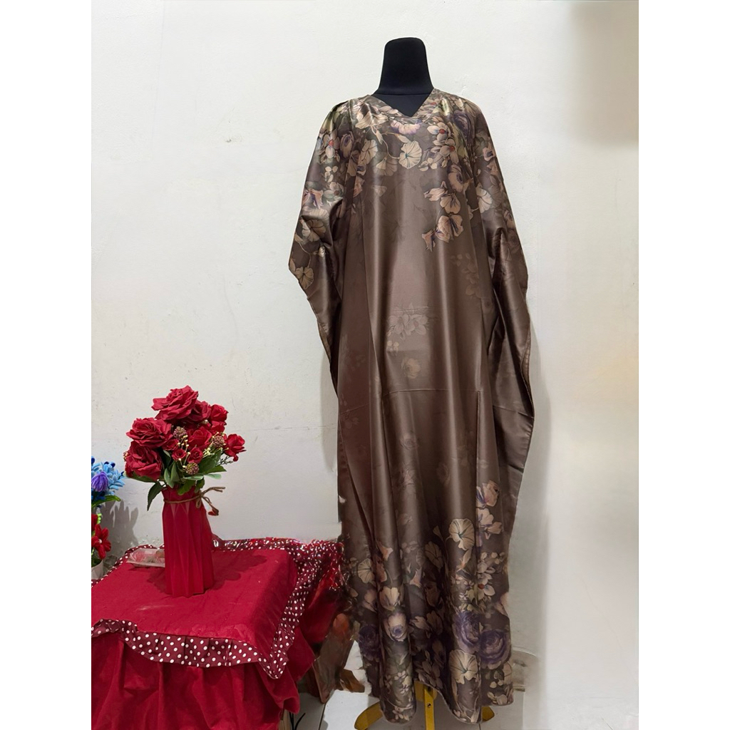 Kaftan satin silk